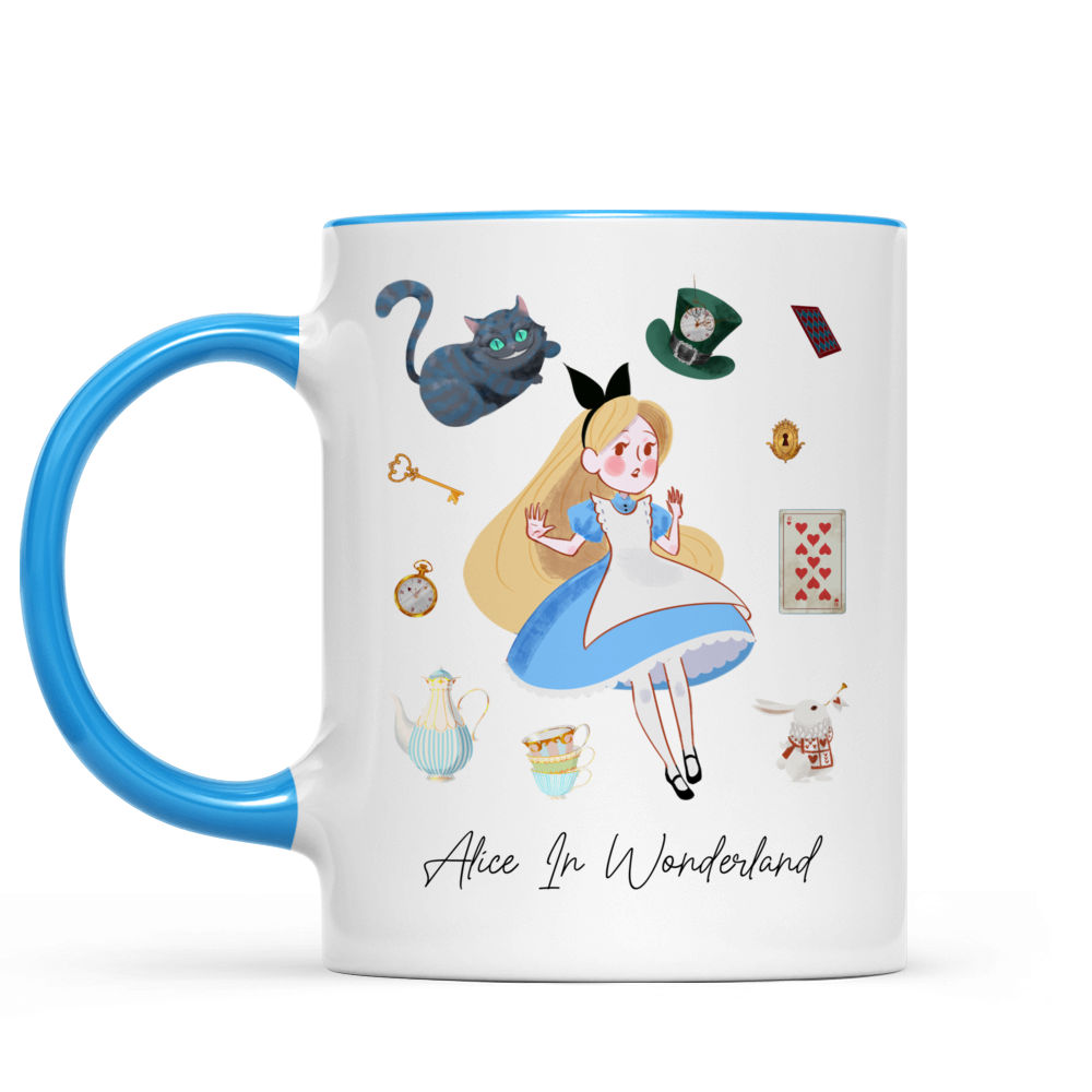 Children Mug - Alice In Wonderland Mug - Custom Mug - Alice In Wonderland  Characters Mug - Gifts For Bestie, Family, Friends, Lover- Personalized Mug  - 39216 39221