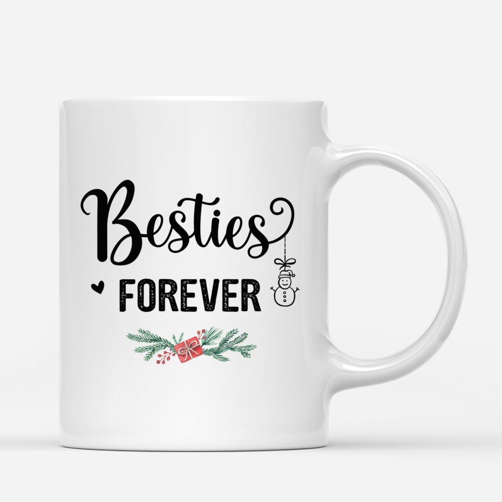 Personalized Mug - Christmas Moon - Besties Forever - Up to 5 Ladies_2