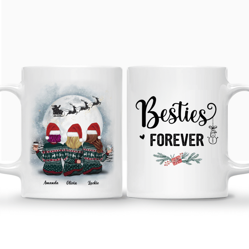 Personalized Mug - Christmas Moon - Besties Forever_3