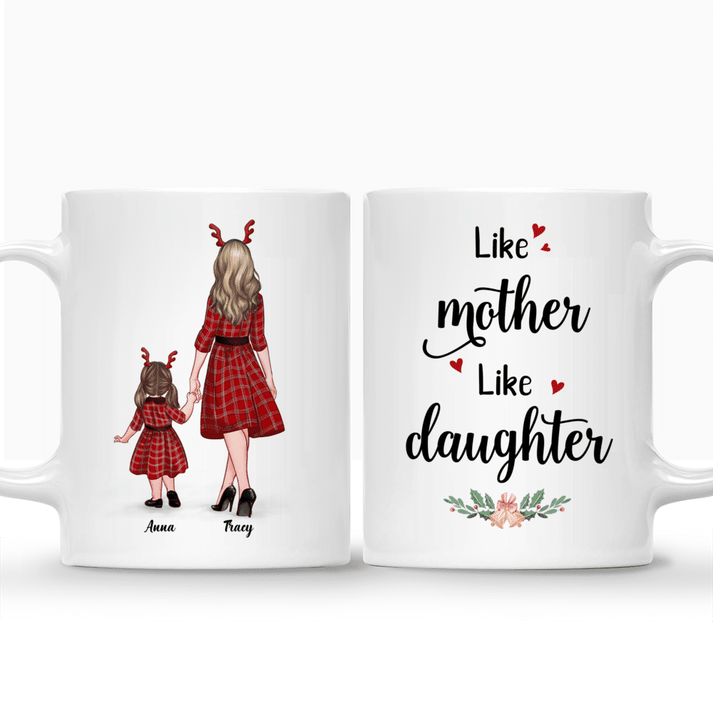 Personalized Mug - Mother and Kid Daughter - Like Mother - Like Daughter_3