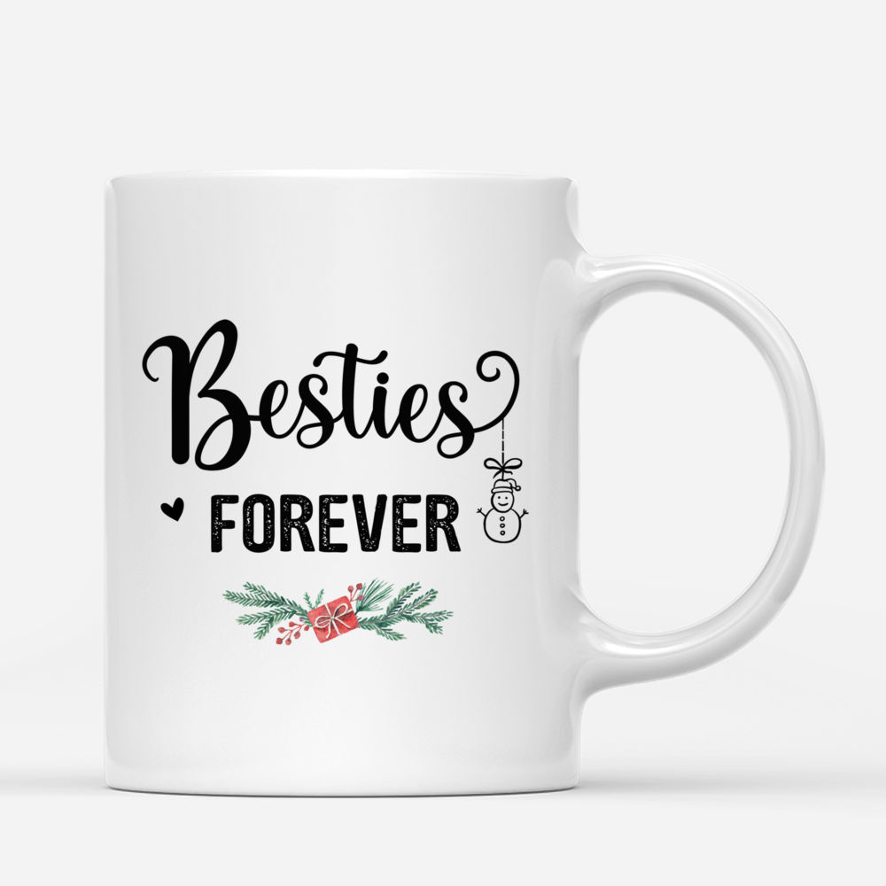 Personalized Mug - Xmas Pyjama - Up to 4 Ladies - Besties Forever (2)_2