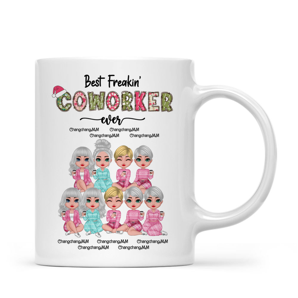 Work Made Us Coworkers - Personalized Mug - Gift For Work Besties, Col –  Macorner