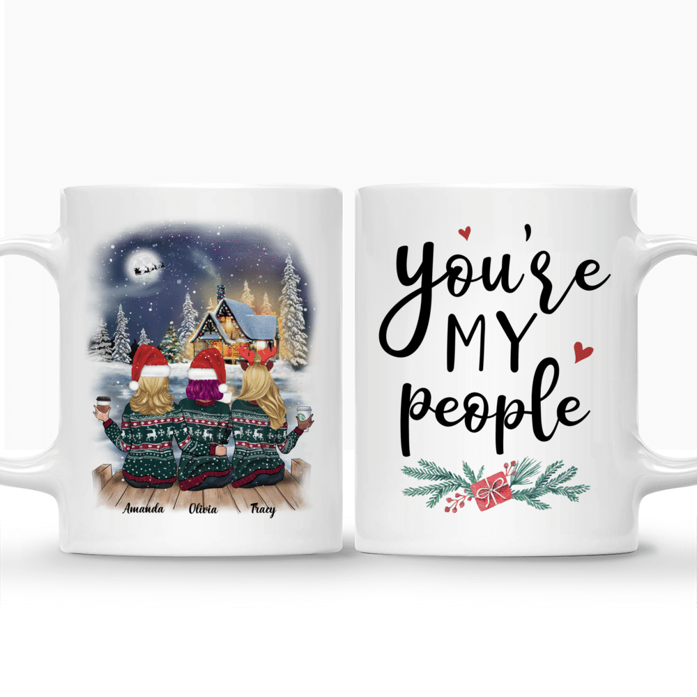 Personalized Mug - Xmas Country Night Mug - You're My People_3