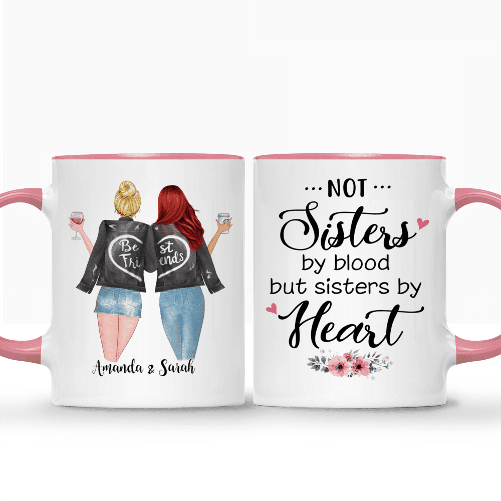 Get Not Sisters By Blood But Sisters By Heart Mug, Best Friends Mug, Best  Friends Gifts, Besties Mug For Free Shipping • Custom Xmas Gift