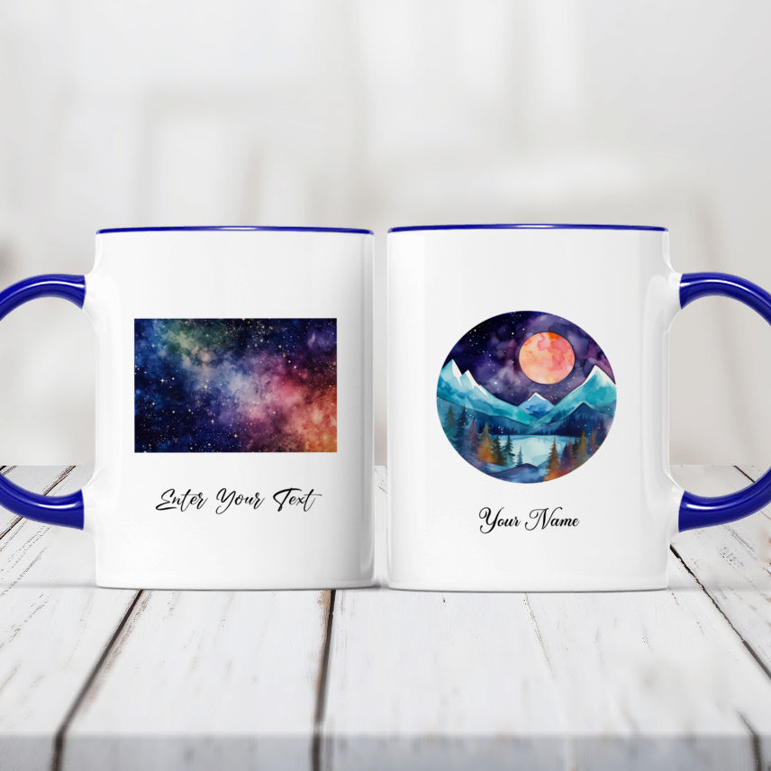 GALAXY MOM | Personalized Metal Coffee Mug