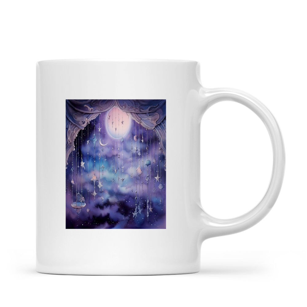 Night Sky Mug - Custom Mug - Gifts For Bestie, Family, Friend, Parents, Grandparents, Sister, Son, Daughter, Girlfriend- Personalized Mug 40748	40749_2