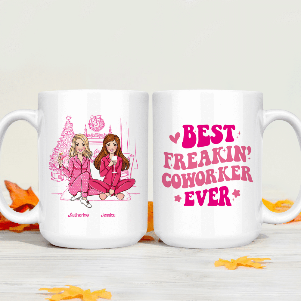 Christmas Gifts For Her - The Best Glass Tumbler Ever - Pink Dolls - In Our  Work Bestie Era 