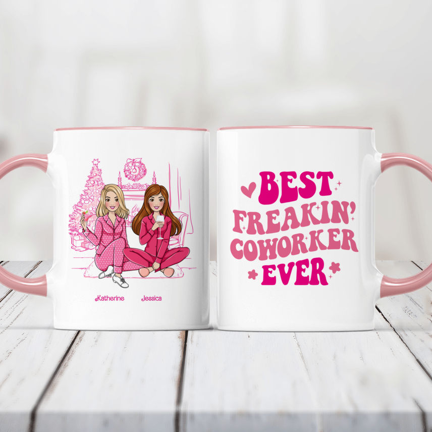 Christmas Gifts For Her - The Best Glass Tumbler Ever - Pink Dolls - In Our  Work Bestie Era 