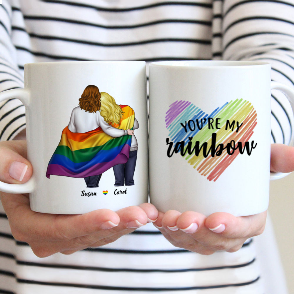 LGBT Couple - You're My Rainbow