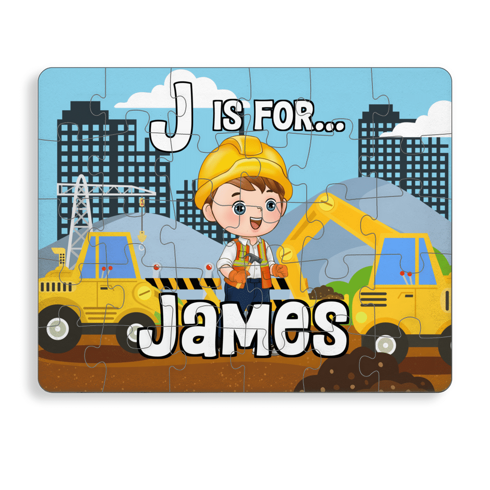 Personalized Puzzle - Jigsaw Puzzle Personalized - Personalized Construction Puzzle, Personalized Puzzle for kids , Gift for kids, gift for birthday_7