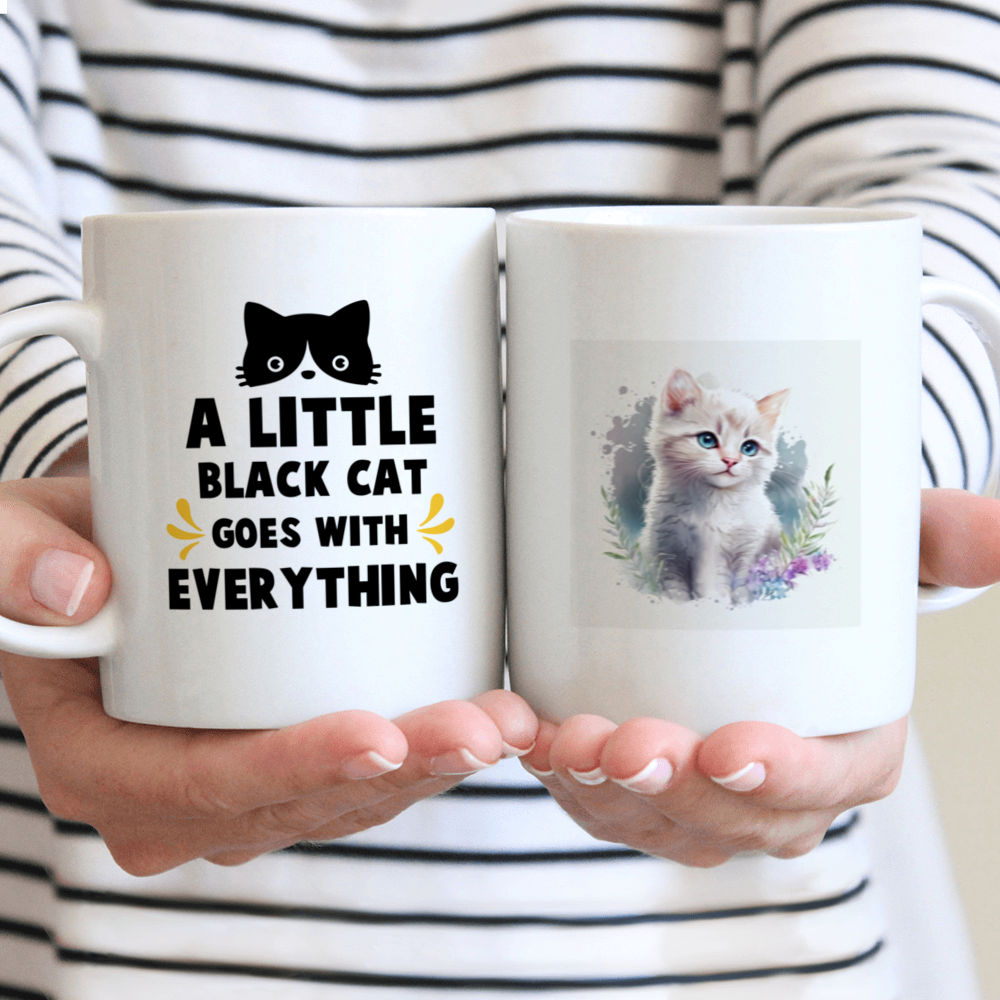 Cat Art Mug - Gifts For Bestie, Family, Friend, Parents, Grandparents, Sister, Son, Daughter, Girlfriend- Personalized Mug 40983	40982