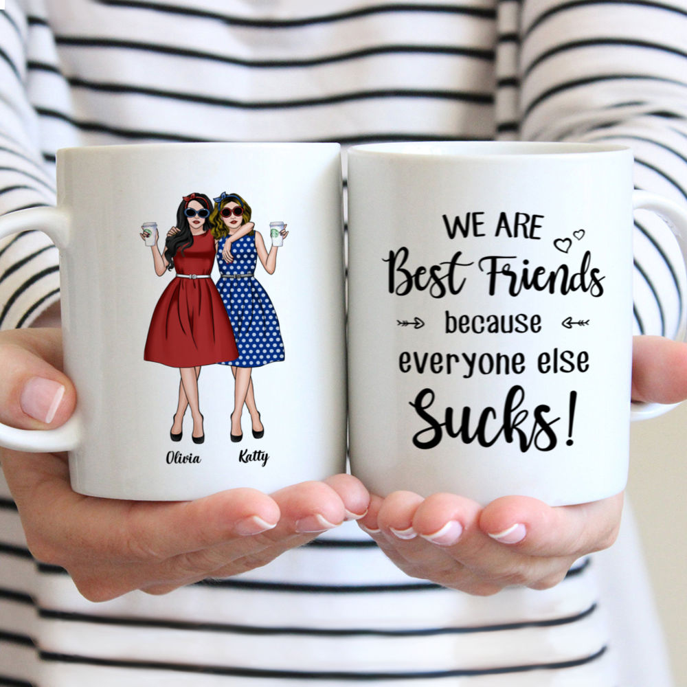 Custom Printed Best Friend Coffee Mug