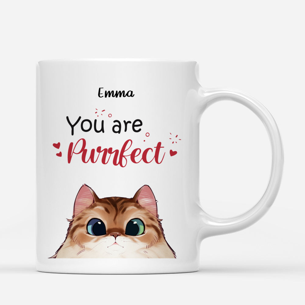 Personalized Mug - Love Cat - You Are Purrfect_1