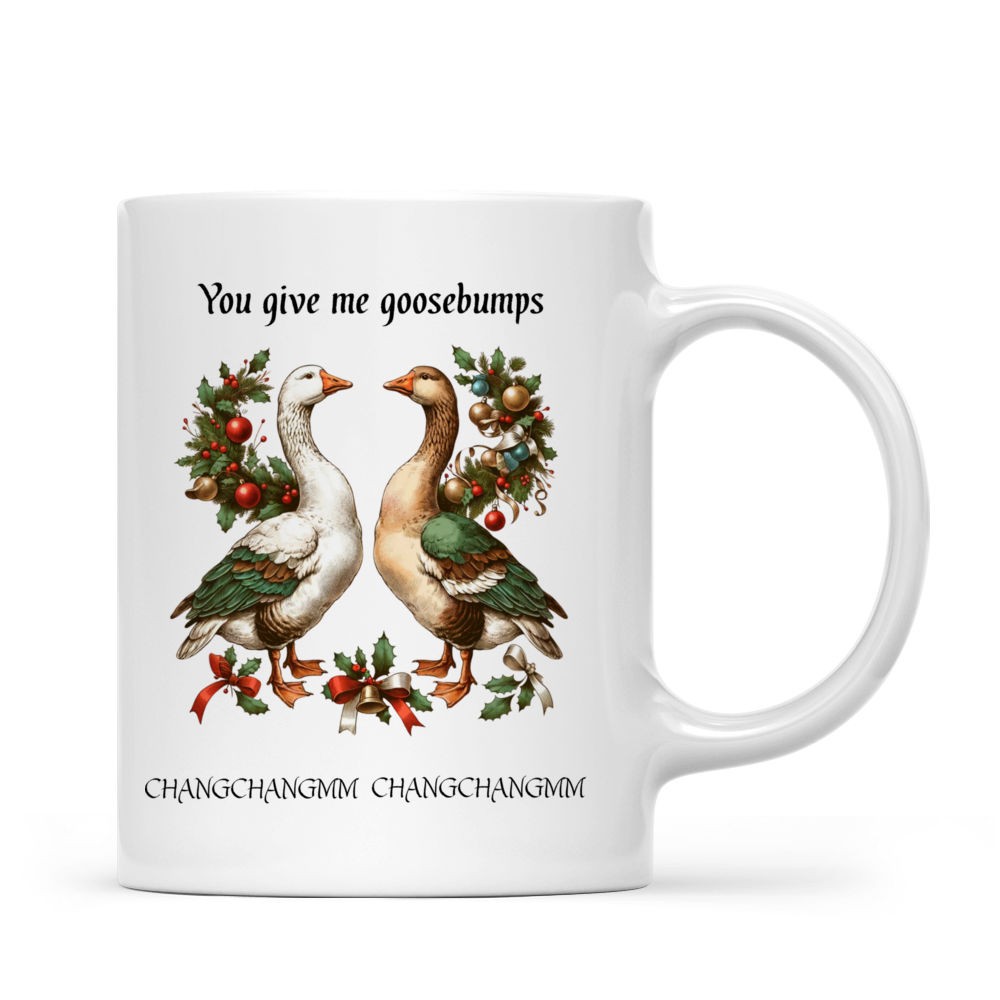 Christmas Mug - Christmas Goose Mug - Retro Gift for Couple_1