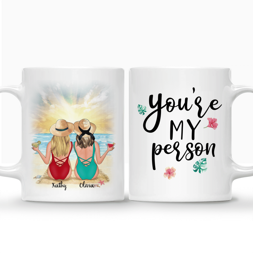 Personalized Mug - Beach Girls - You Are My Person_3