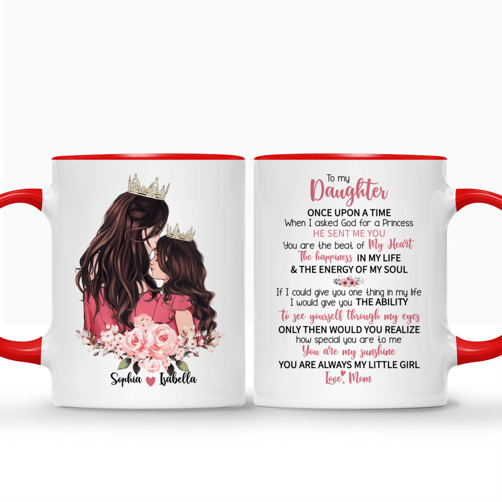 Children Mug - Disney Princess Mug - Custom Mug - Once Upon A Time - Lovely  Gifts For Besties, Family, Friends, Sisters, Daughter, Mom. Wife -  Personalized Mug - 39834 39857