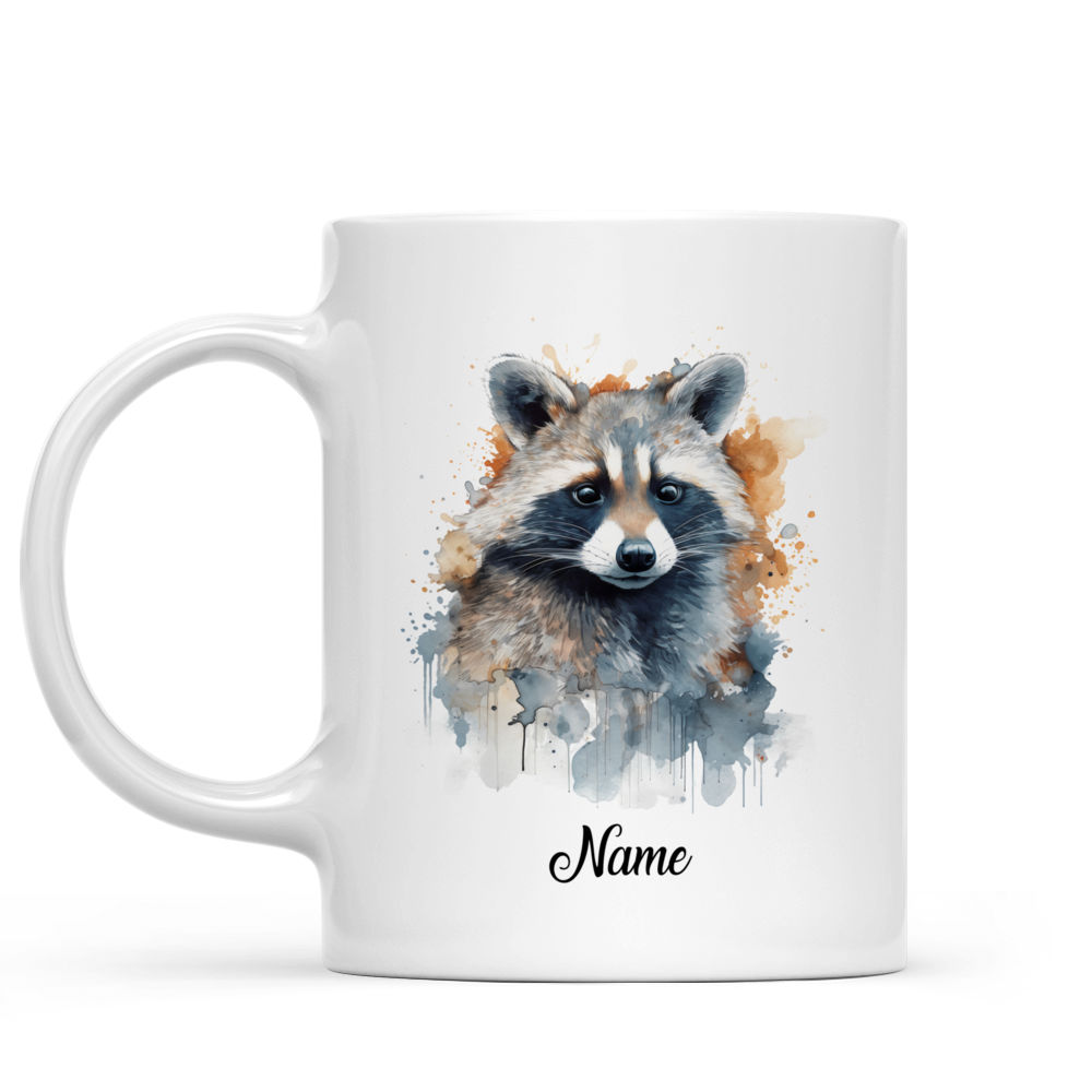 Panda Mug - Positive Vibes - Personalized Cute Watercolor Panda Mug 2024