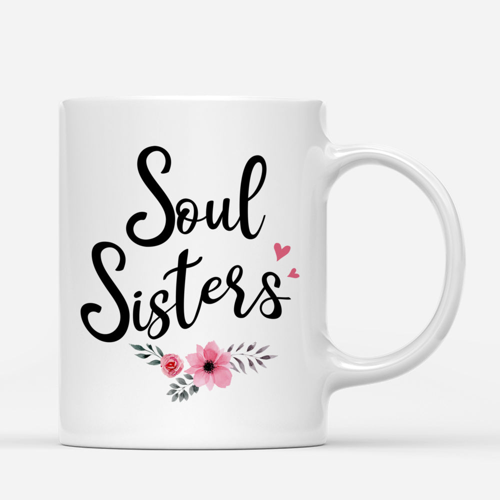 Personalized Mug - Best friends - Soul Sisters (Pink)_2