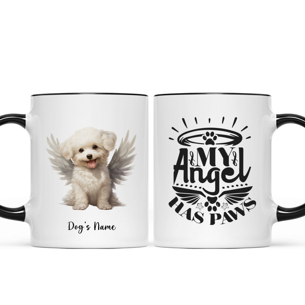 Winged Angel Dog Extra Large Coffee Mug