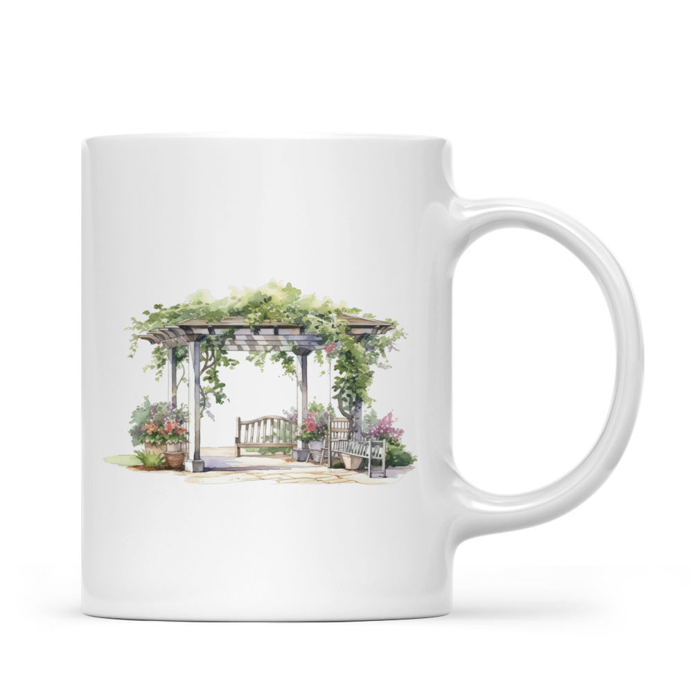 Flowers Mug - Flowers Shop - Floral Storefront Mug - Floral Pergola - Flowers Garden Mug - Custom Mug - Gifts For Bestie, Family, Sister, Cousin, Friends, Lovers-  Personalized Mug - 42215 42219_2