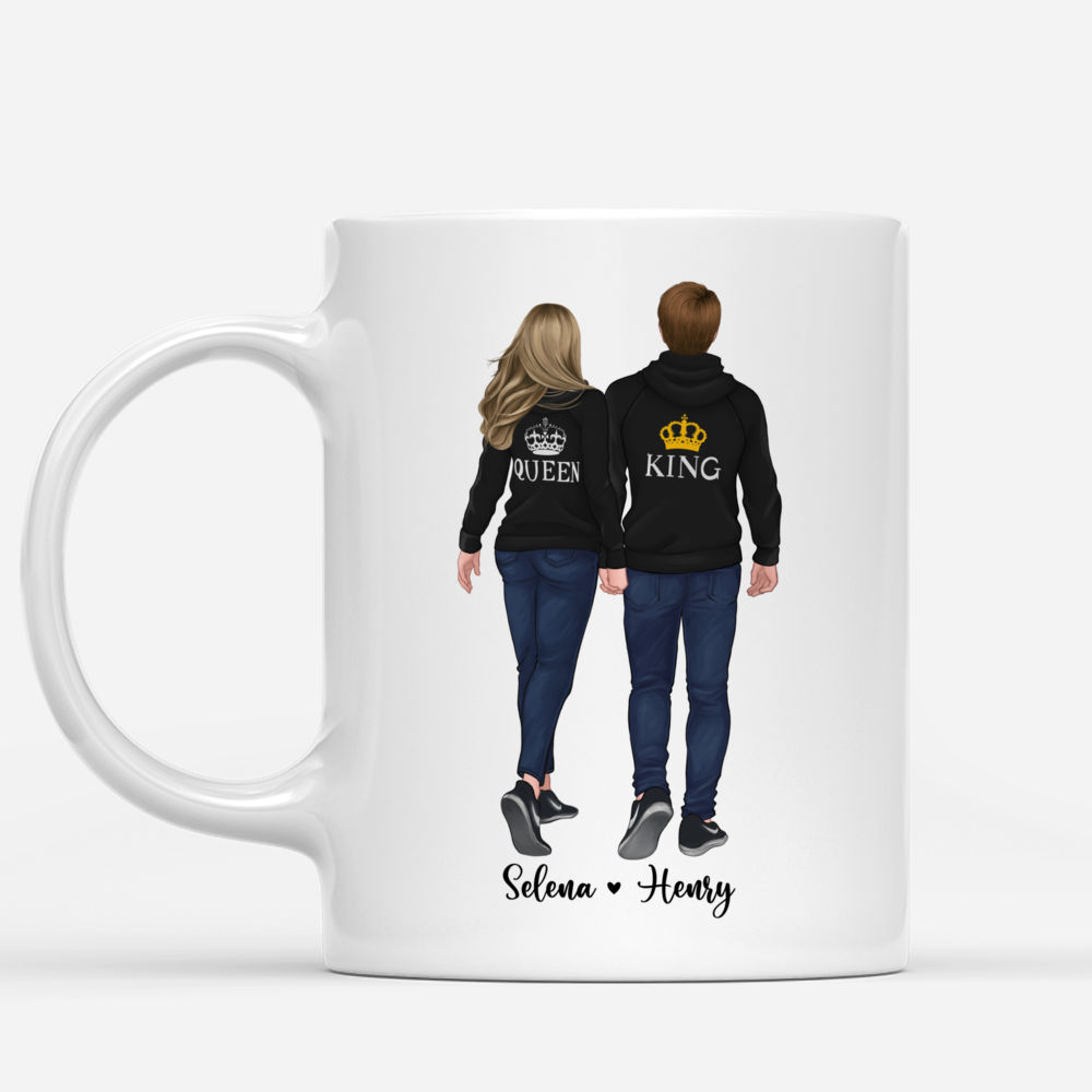 Personalized Mug - Hoodie Couple - Every Love Story Is Beautiful But Ours Is My Favorite - Couple Gifts, Valentine's Day Gifts_1