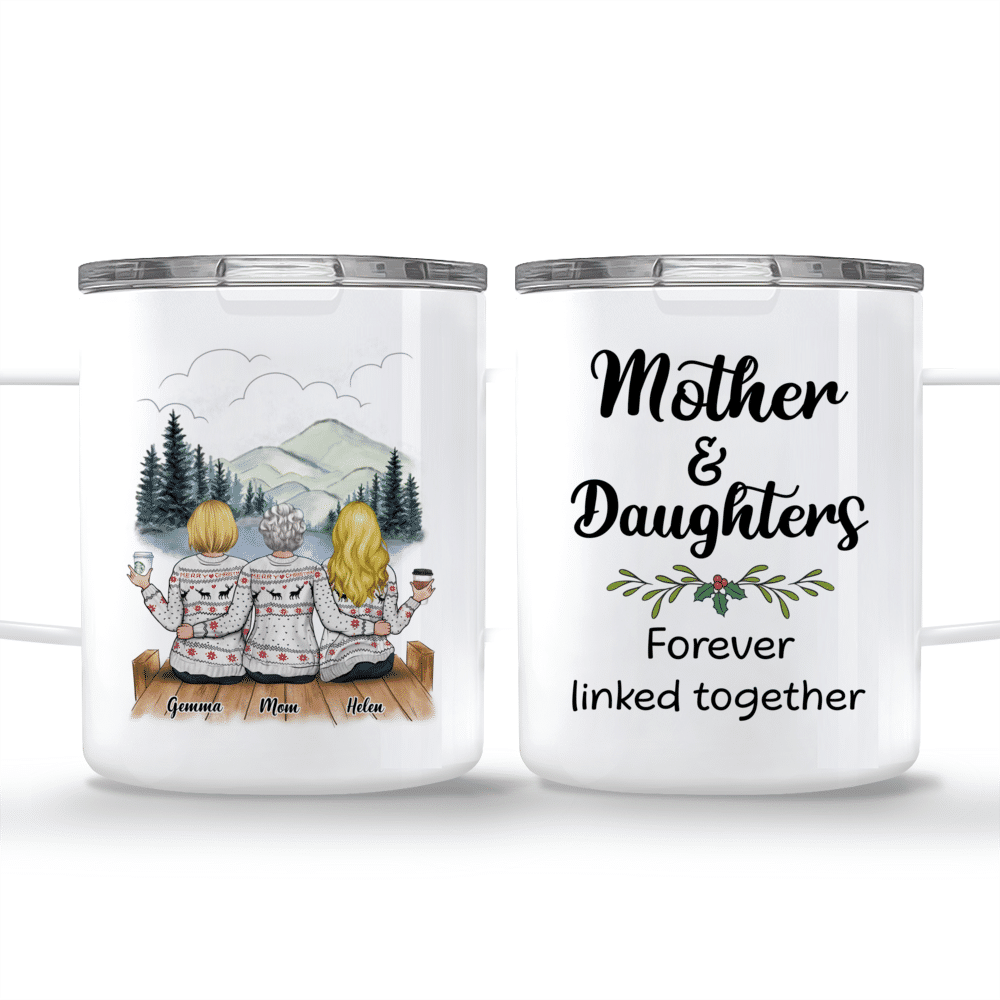 Personalized mug for Mom and Daughter — Glacelis