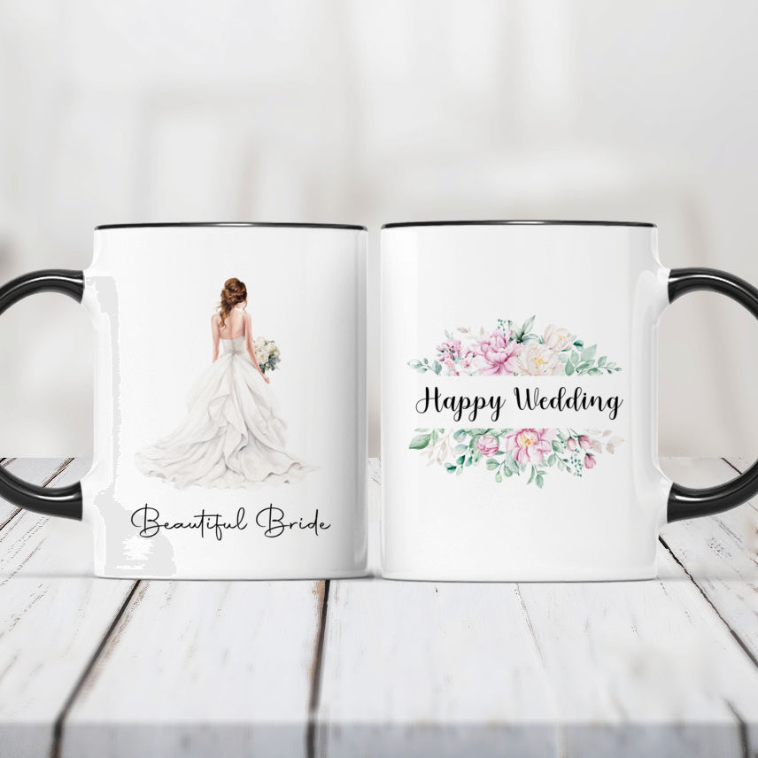 Mr and Mrs Wedding Mug Personalized Gift for Bride and Groom Wedding Gift  Custom Wedding Mug Mug for Couples Bridal Shower Gift MPH539 