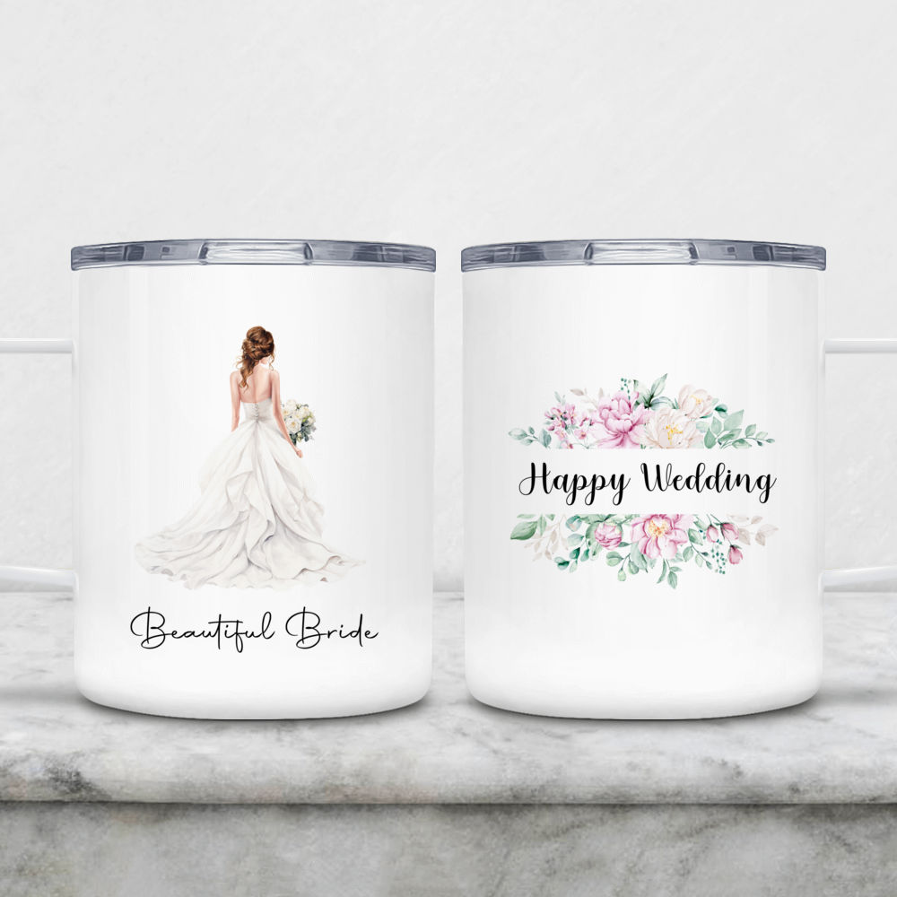 Mr and Mrs Wedding Mug Personalized Gift for Bride and Groom Flamingo  Wedding Gift Custom Wedding Mug Mug for Couples Coffee Mugs MPH539 -   Canada