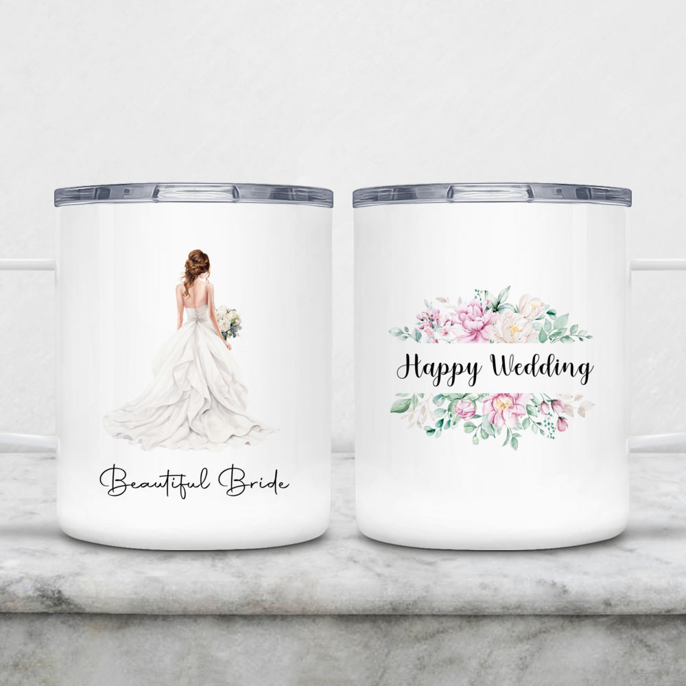 Wedding Mug - Bride Mug - Team Bride Mug - Custom Mug - Gifts For Bestie,  Family, Sister, Cousin, Friends, Lovers- Personalized Mug - 42309 42311