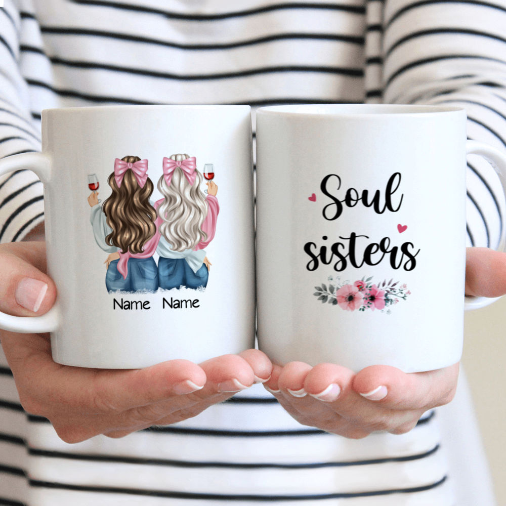 Soul Sisters Mug - Soul Sisters Mug, Gifts For Sisters, Sisters Lovers Gift, Soul Sisters Cup, Soul Sisters Coffee Mug 42323