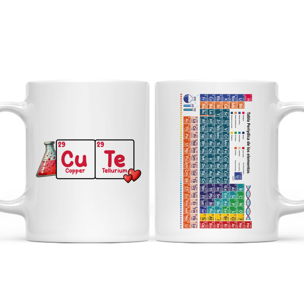 Chemical Mug - Periodic Table Of Chemical Element Mug - Teacher Gifts - Custom Mug - Gifts For Bestie, Family, Sister, Cousin, Friends, Lovers-  Personalized Mug - 42364 42365_3