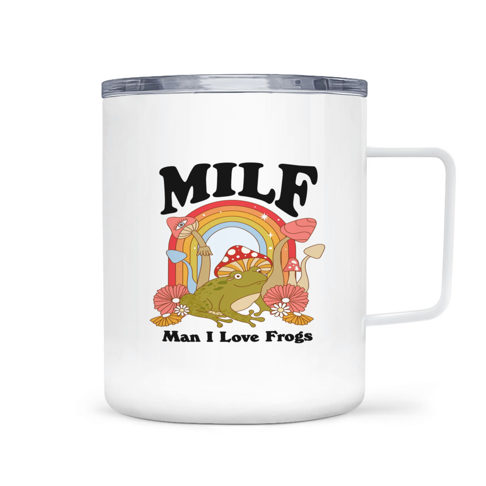 Milf And Dilf Matching Couple Mugs