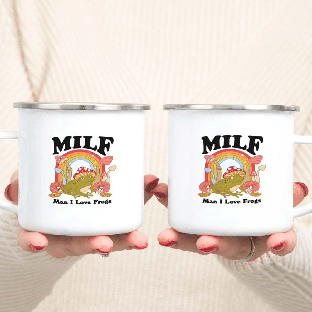 Milf And Dilf Matching Couple Mugs