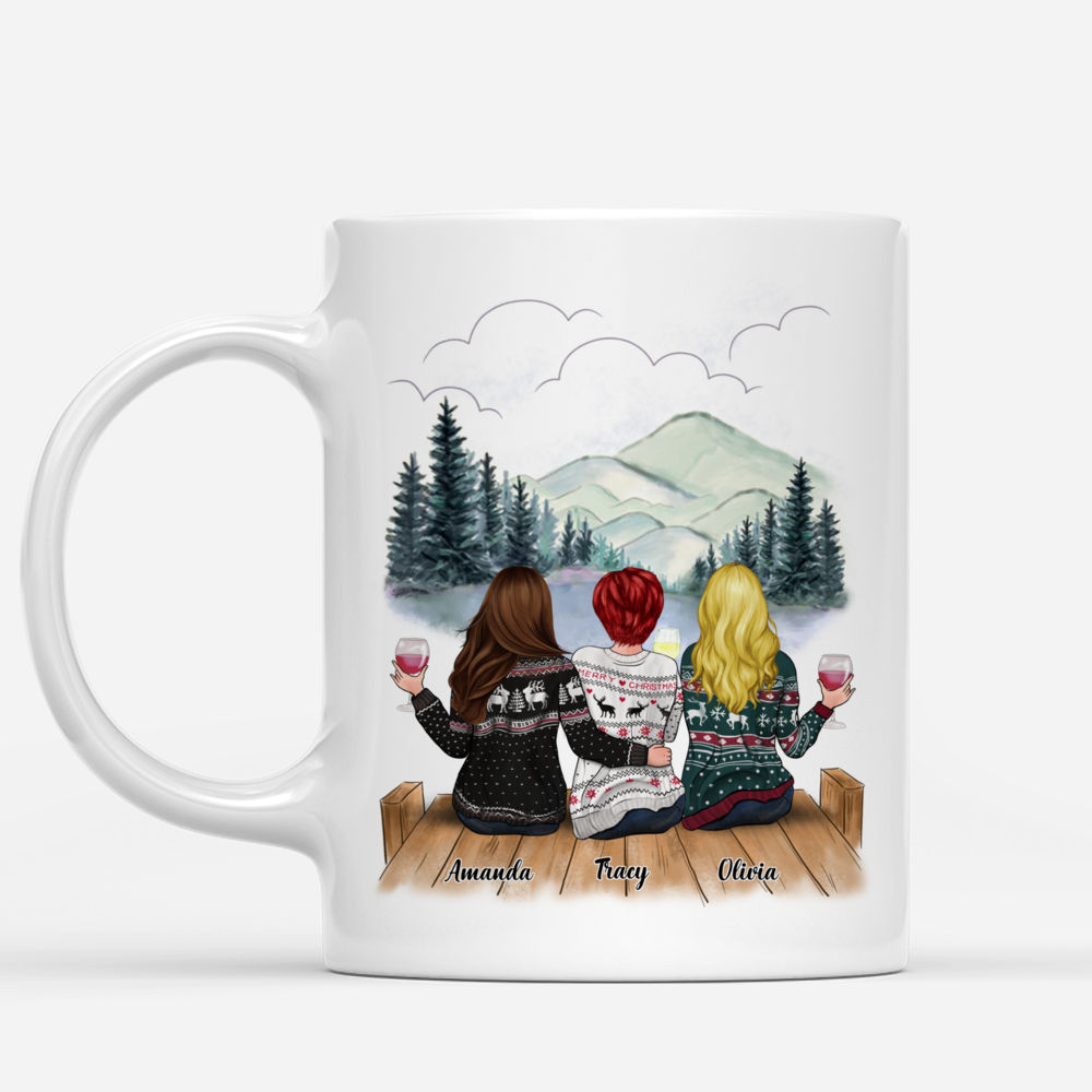 Mountain View - Best friends forever - Personalized Mug_1