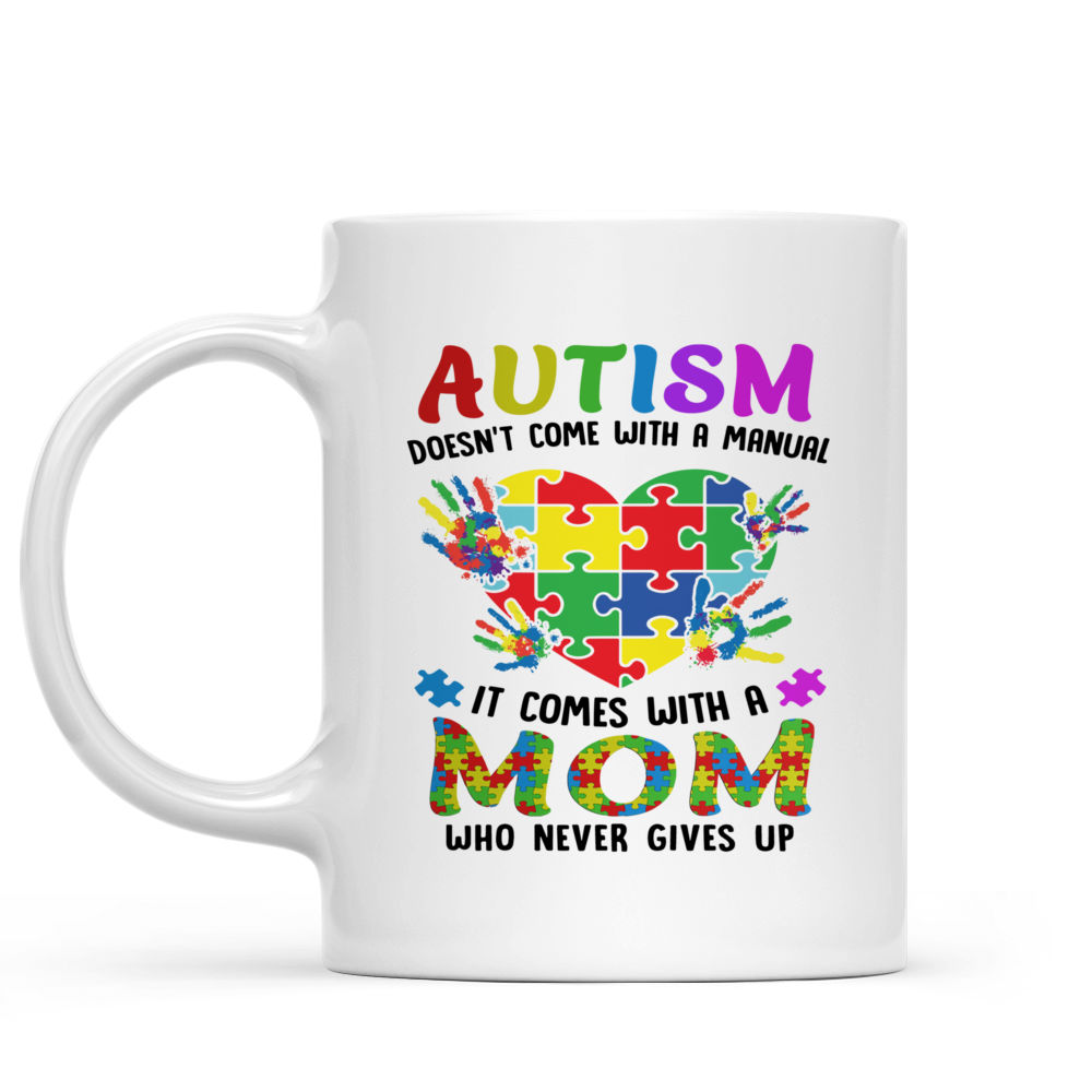 Mama Bear Autism Awareness - Love Support Mo Coffee Mug by Hello Gifts -  Fine Art America