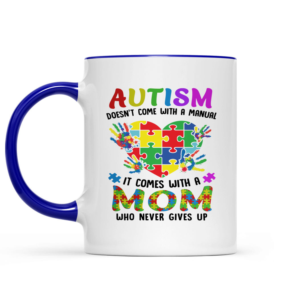 Mama Bear Autism Awareness - Love Support Mo Coffee Mug by Hello Gifts -  Fine Art America