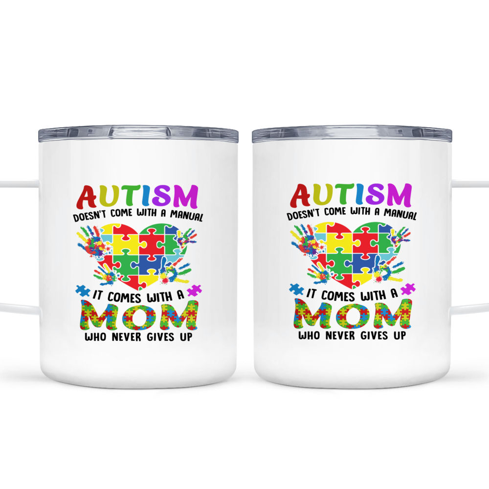 Mama Bear Autism Awareness - Love Support Mo Coffee Mug by Hello Gifts -  Fine Art America