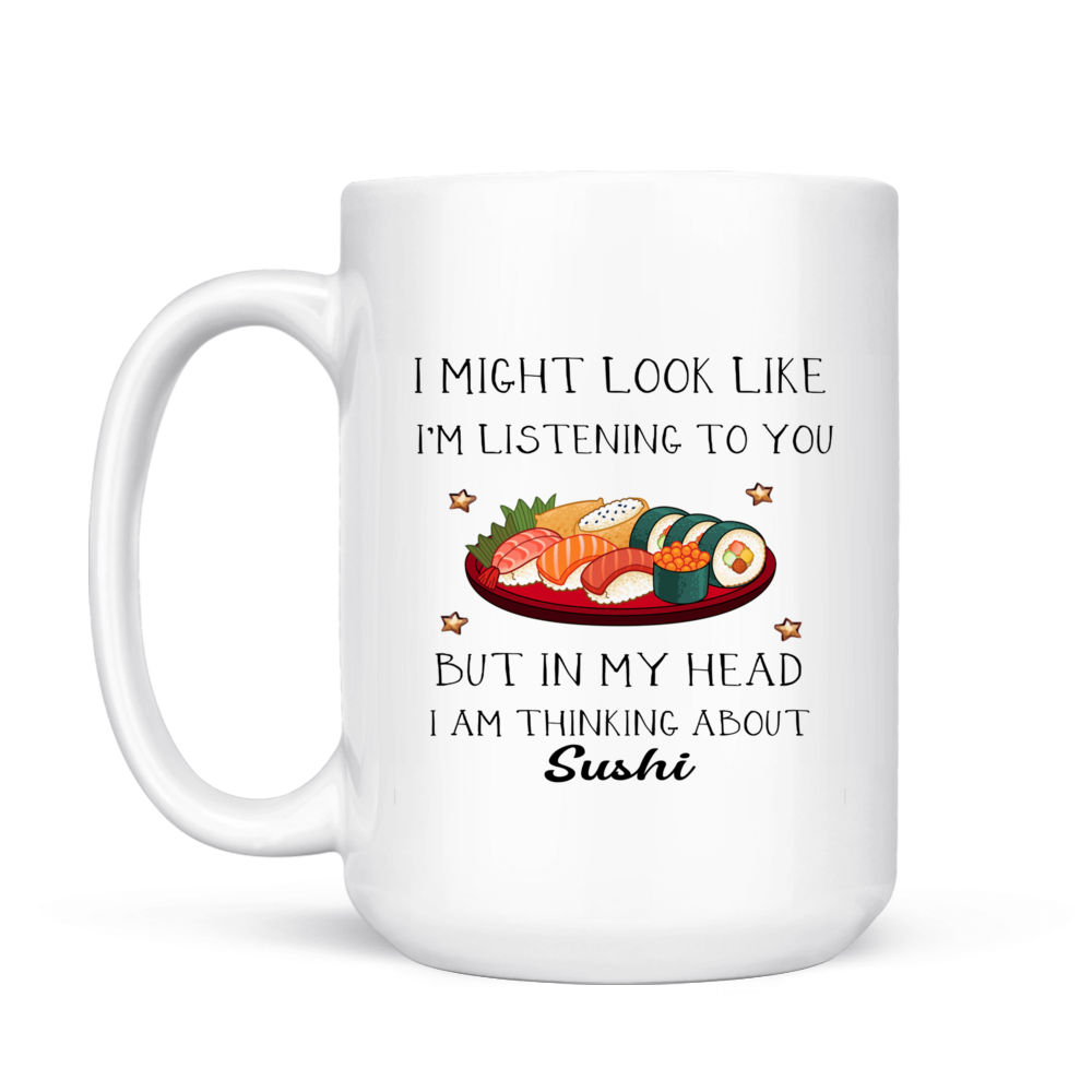 Sushi Mug - Cute Sushi Mug, Funny Sushi Gifts, Sushi Lover Gift, Sushi Gift  Idea, Sushi Birthday Gift, Sushi Cup, Sushi Mug 42463