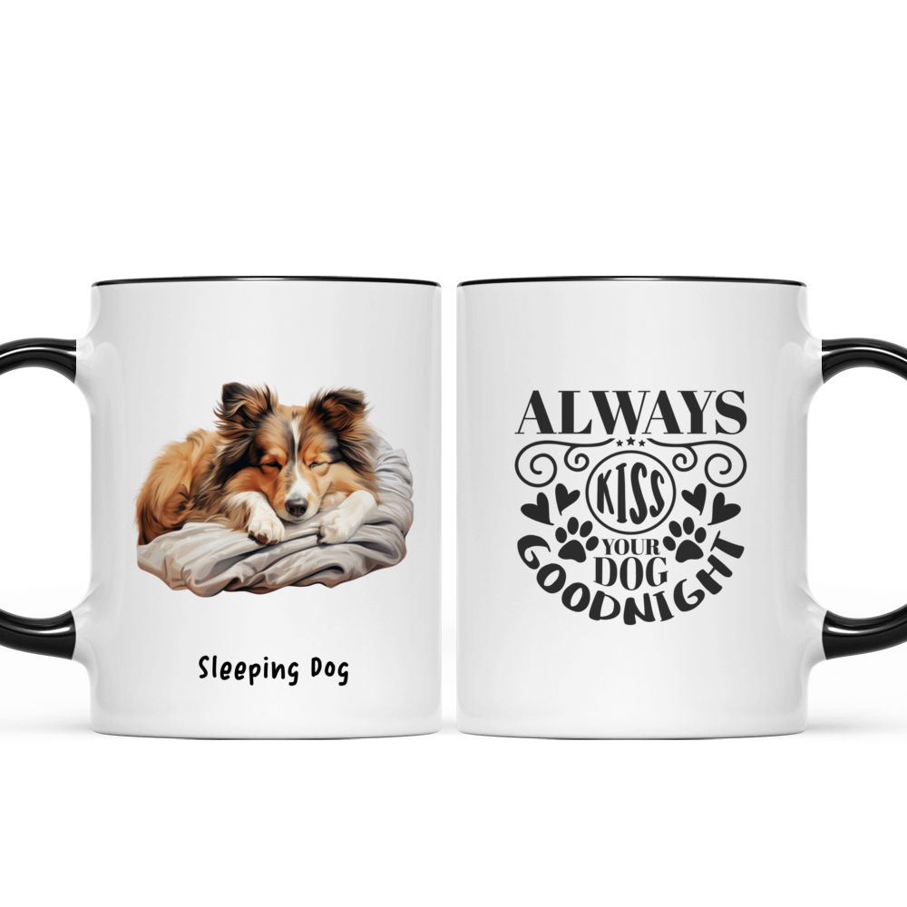 Cute Sleeping Dog Mug Set – Minimalome