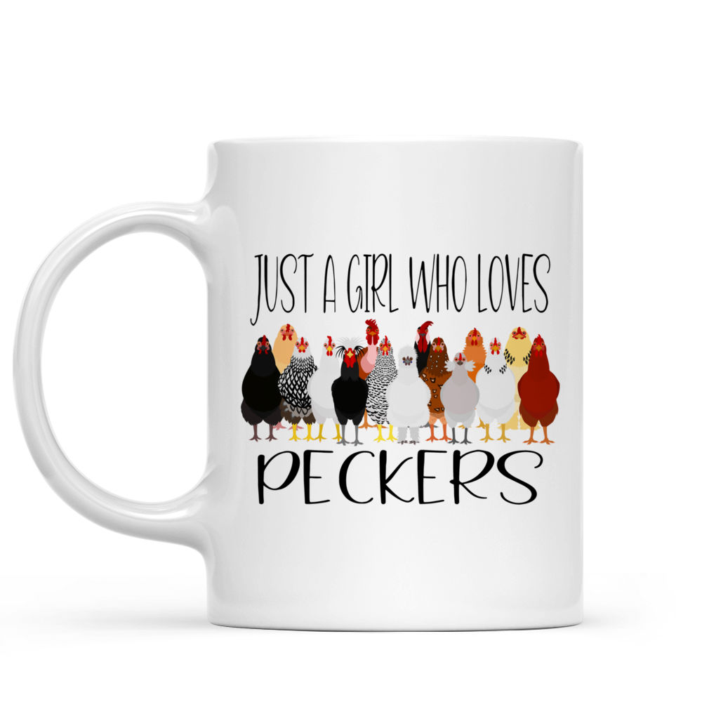 Custom Chicken Coffee Mug, Cute Chicken Gift - Teezalo