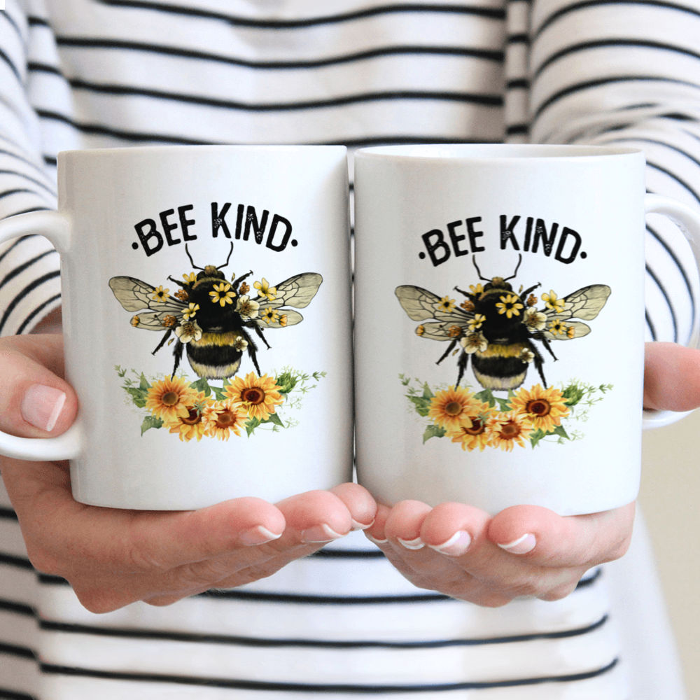 Bee Flower - Cute Gifts for Bumblebee & Nature Lovers - 20 oz Coffee T -  bevvee