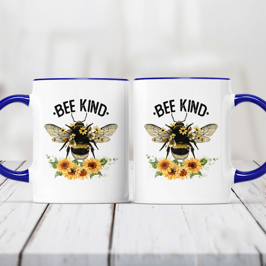 Love Bees Bee Lover Bee Gift Bumble Bee Coffee Mug by JMG Designs - Pixels