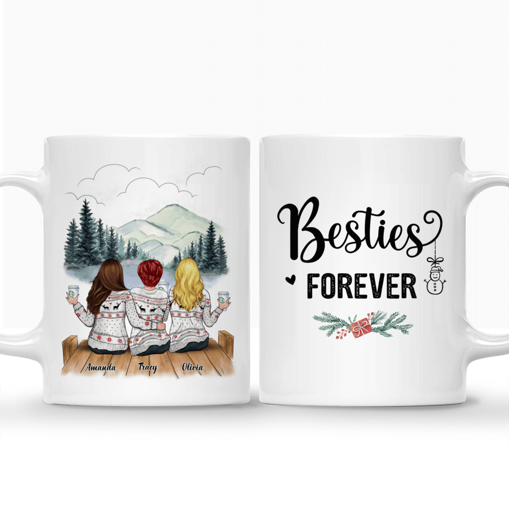 Personalized Mug - Lake View - Besties Forever_3