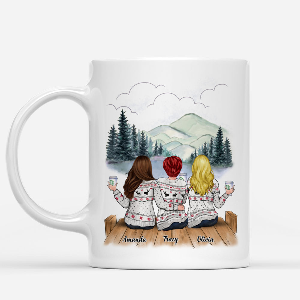 Personalized Mug - Lake View - Life Is Better With Sisters_1