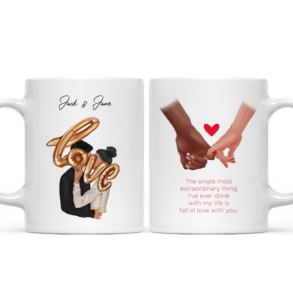 Valentine Mug - Wedding Couple Mug - Couple Mug - Custom Mug