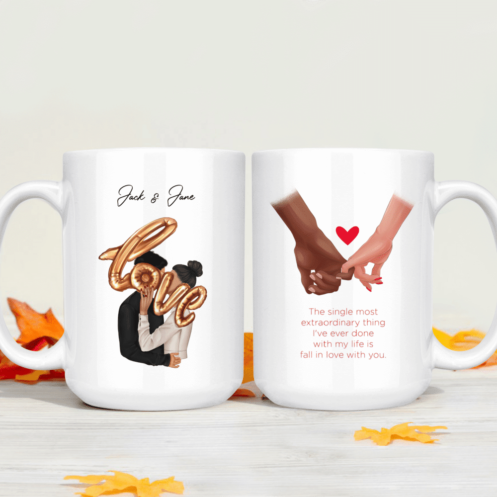 Get I Want To Hold Your Hand At 80 And Say Baby Let's Go Fishing Mug,  Valentines Couple Mug For Free Shipping • Custom Xmas Gift