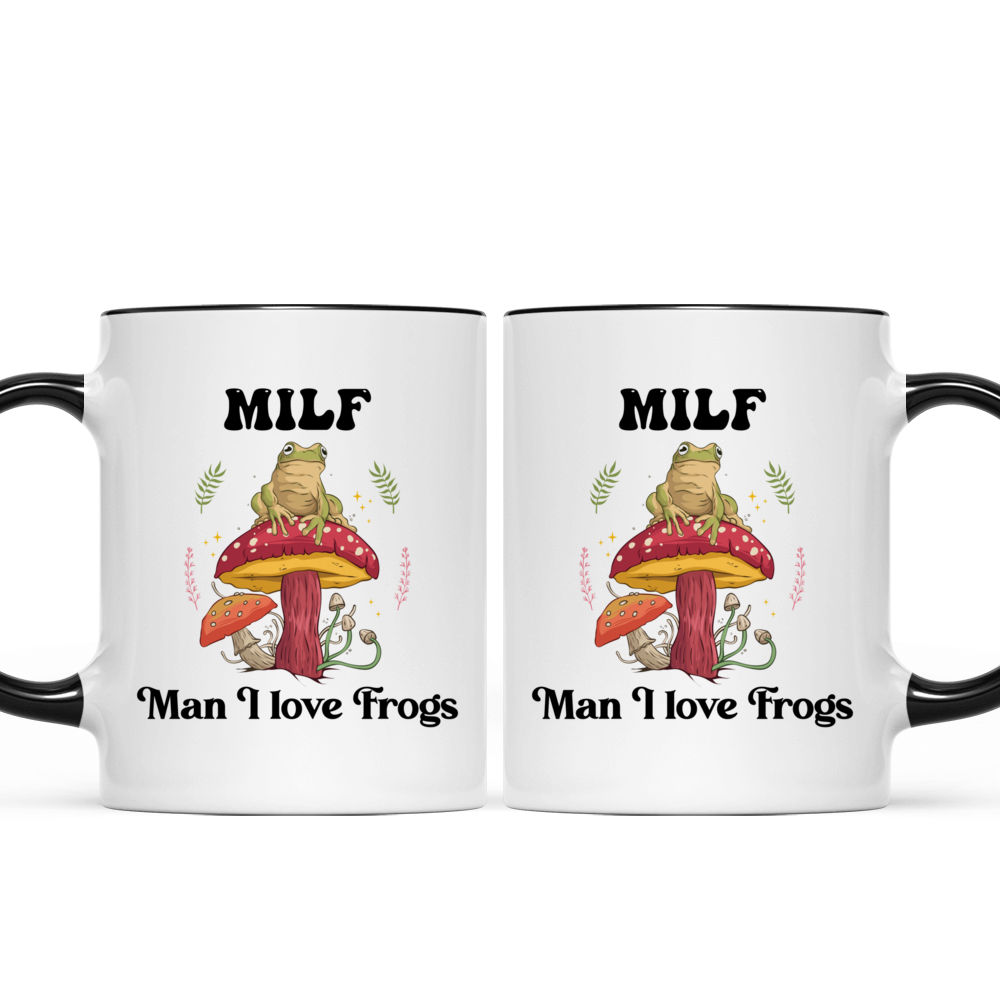 Fergus Frog Mug with Mushroom Lid