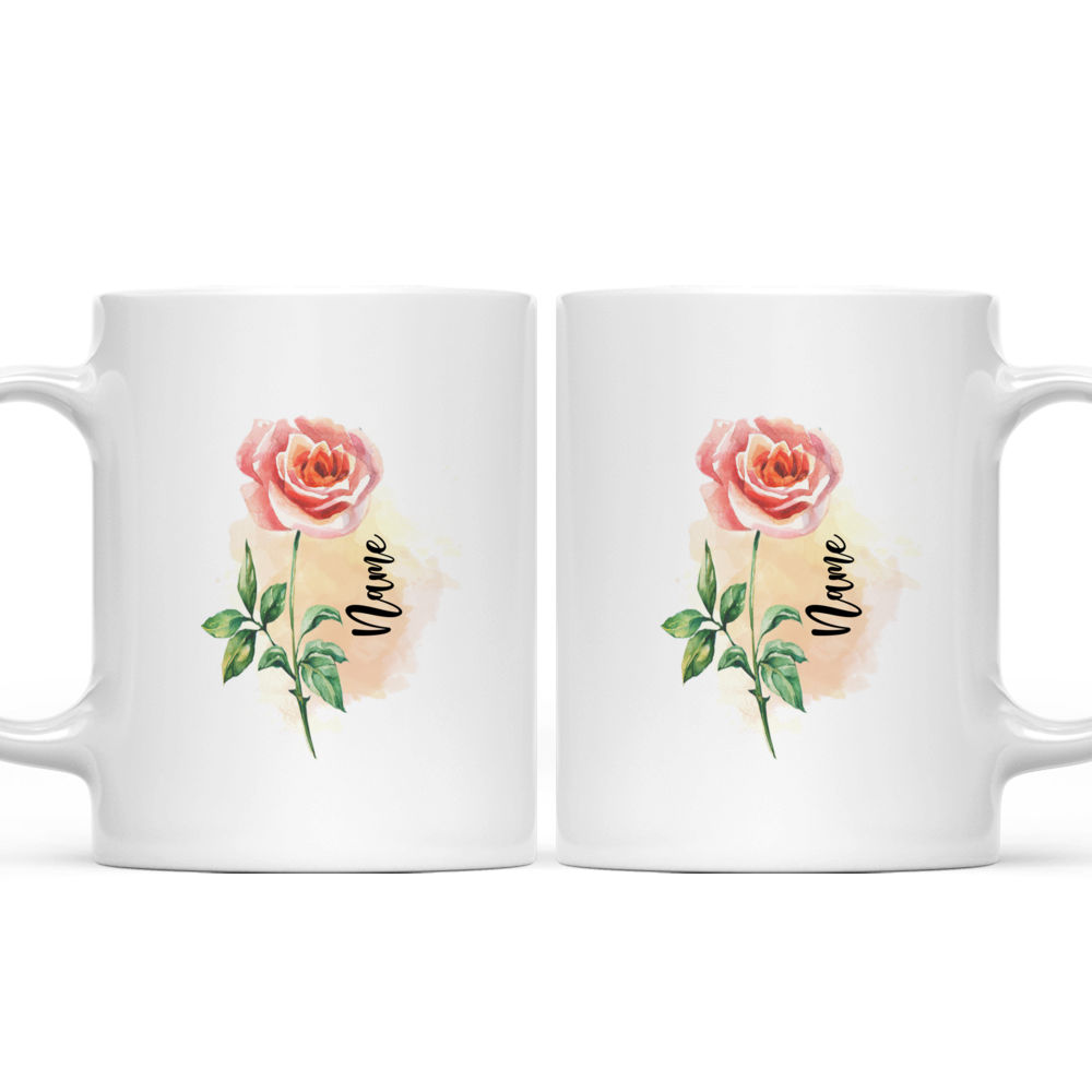 Flower Mug - Personalized Flower Mug, Blooming Rose Mug, Mug Lovers Gift for Friends, Love Coffee Mug 42577_7