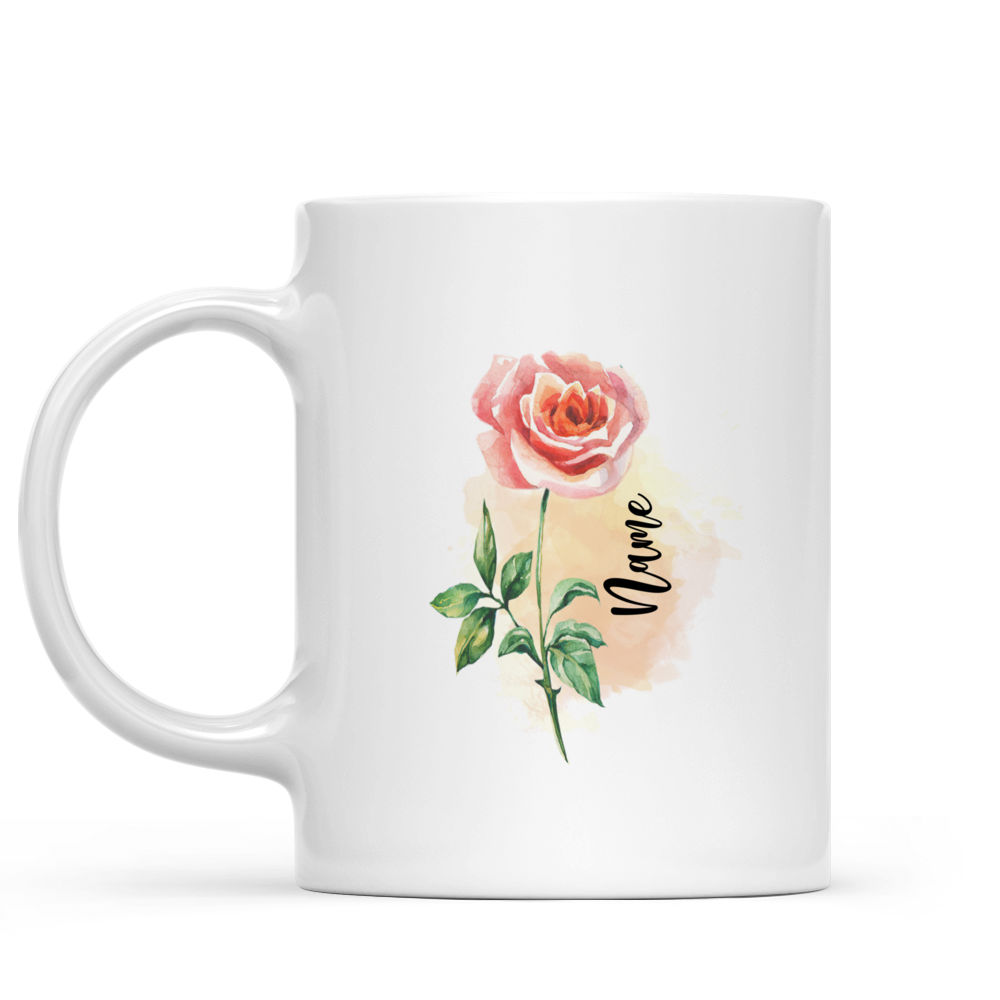 Flower Mug - Personalized Flower Mug, Blooming Rose Mug, Mug Lovers Gift for Friends, Love Coffee Mug 42577_5