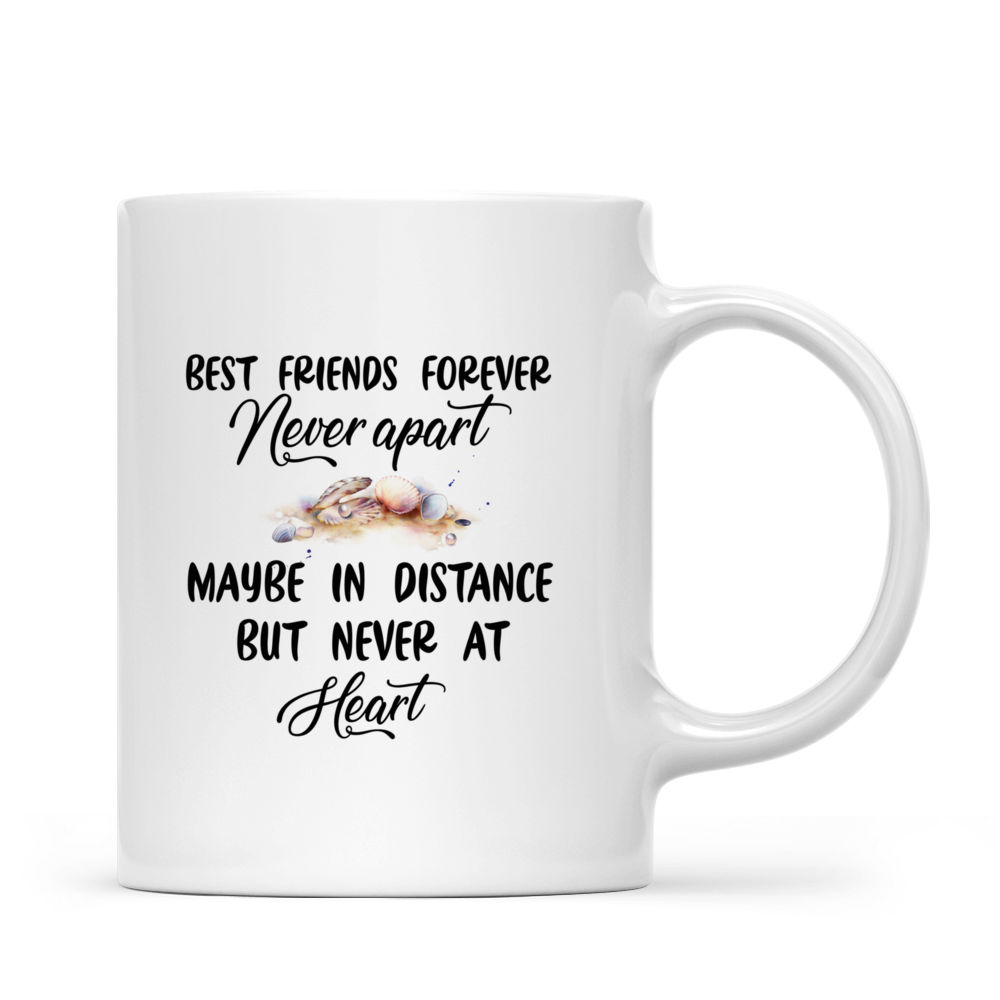 Mermaid Mug - Personalized Mermaid Girls Mug, Best Friends Forever Never apart Mug, Mug Lovers Gift for Friends 42578_6